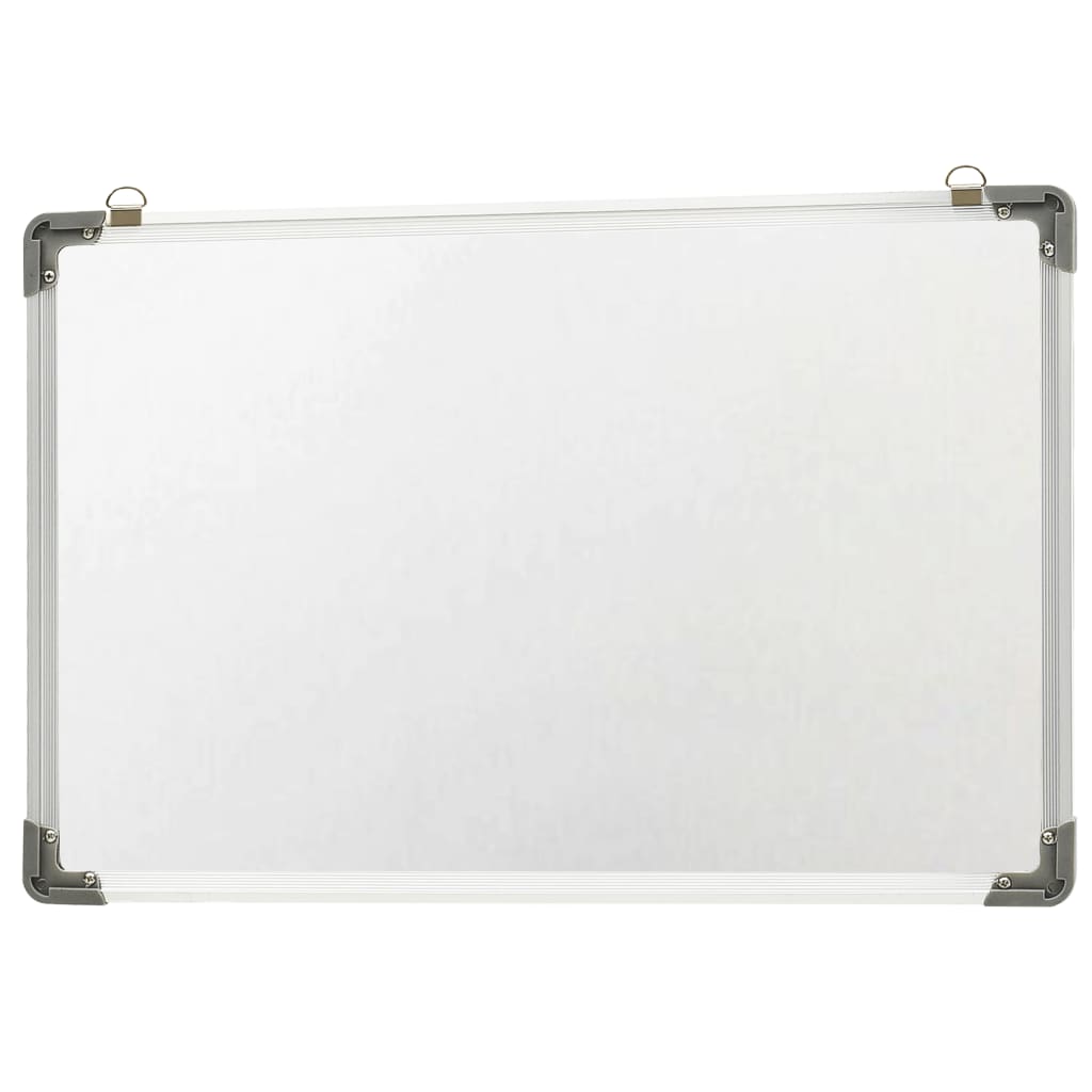 Magnetisches Whiteboard Weiß 60 x 40 cm Stahl - Pazzar.ch