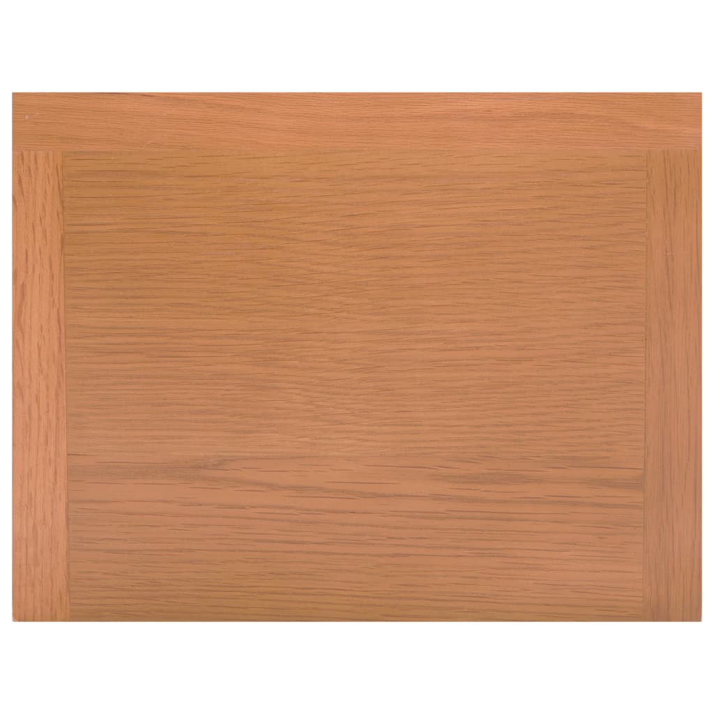 Zeitungstisch mit Schublade 35x27x55 cm Massivholz Eiche - Pazzar.ch