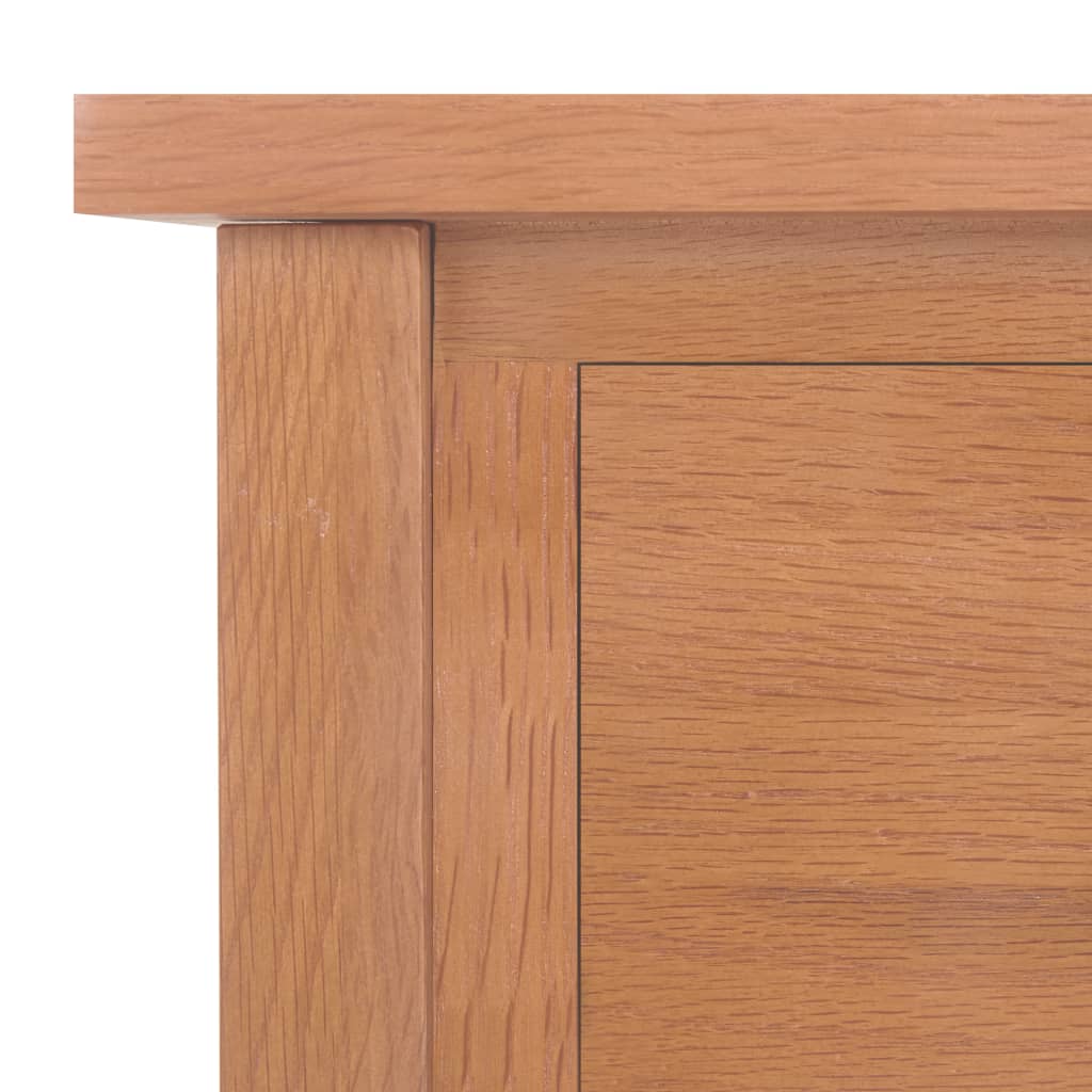 Zeitungstisch mit Schublade 35x27x55 cm Massivholz Eiche - Pazzar.ch