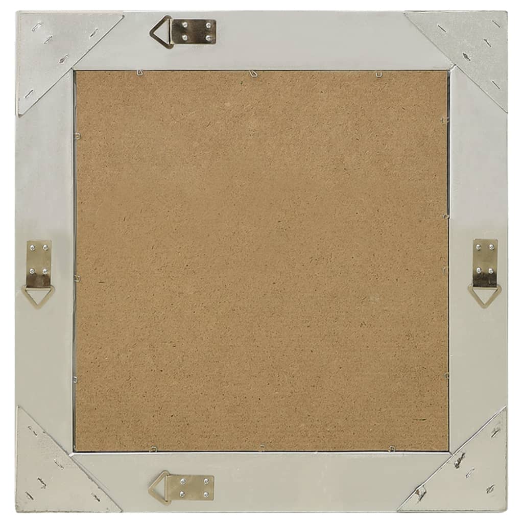 Wandspiegel im Barock-Stil 50x50 cm Silbern - Pazzar.ch