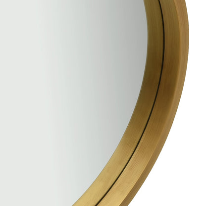 Wandspiegel mit Gürtel 50 cm Golden - Pazzar.ch