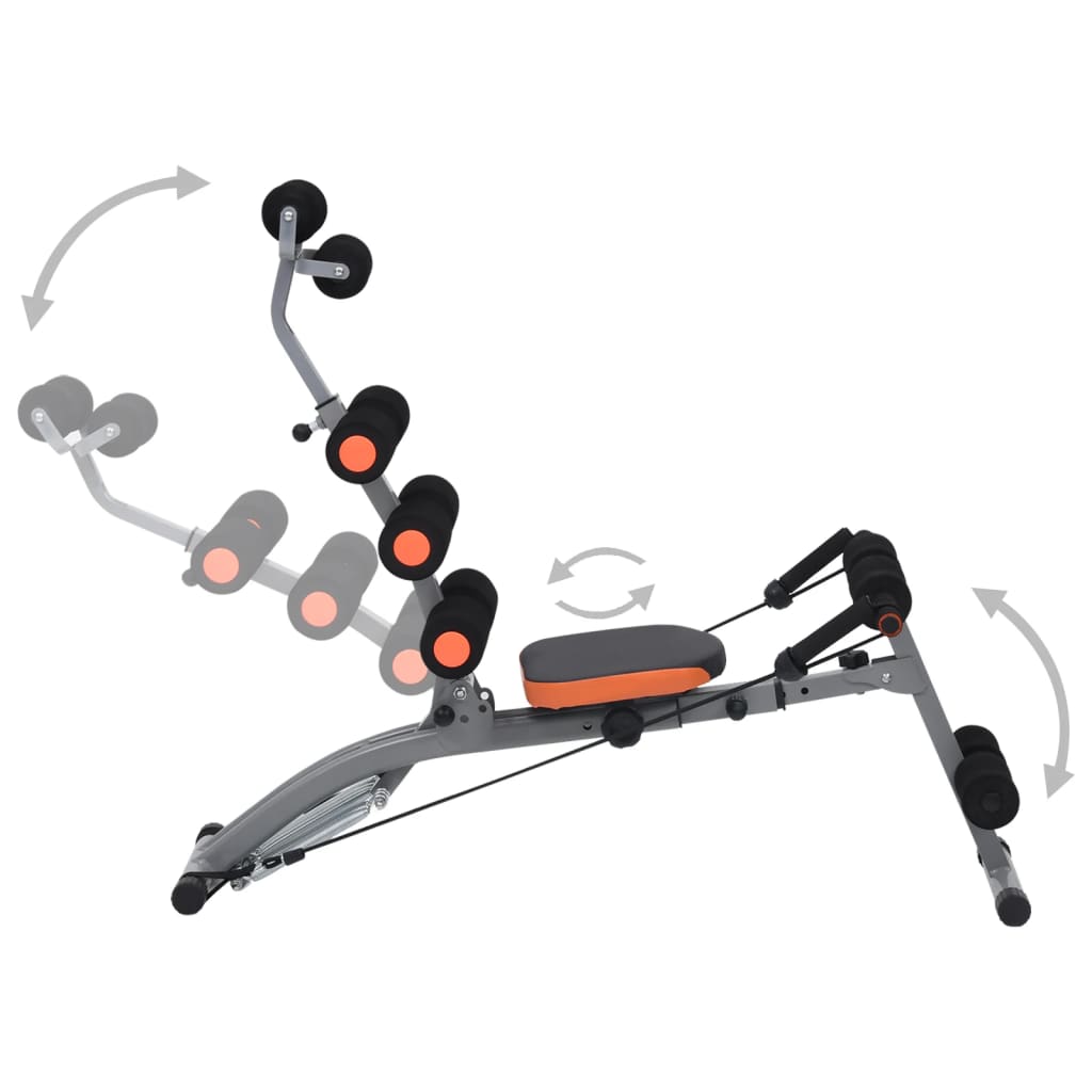 Bauchtrainer in L-Form mit Elastischen Bändern - Pazzar.ch
