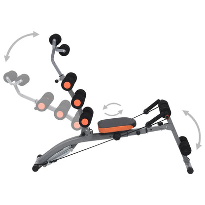 Bauchtrainer in L-Form mit Elastischen Bändern - Pazzar.ch