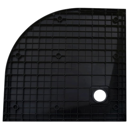 Duschtasse SMC Schwarz 90x90 cm - Pazzar.ch