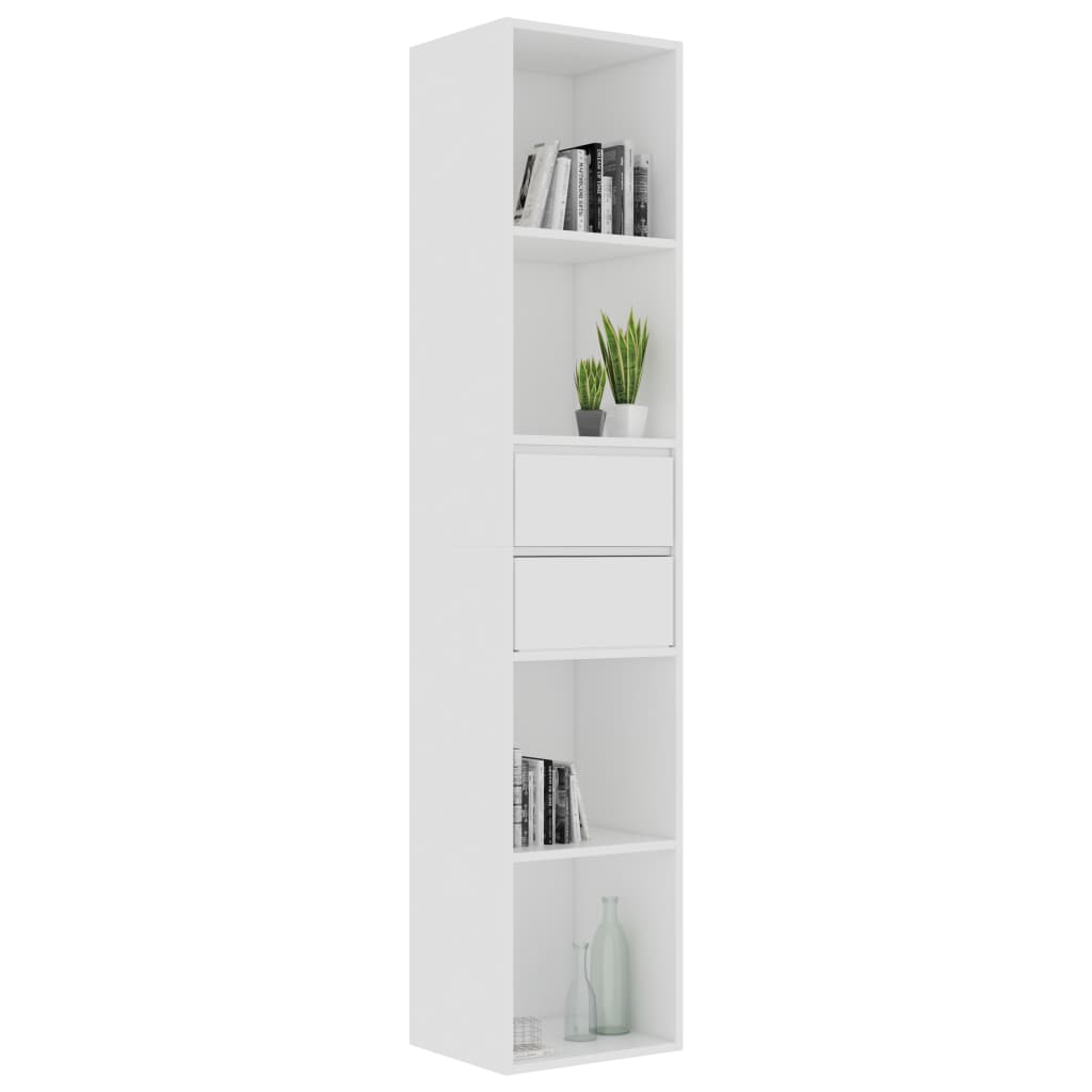 Bücherregal Weiß 36x30x171 cm Holzwerkstoff - Pazzar.ch