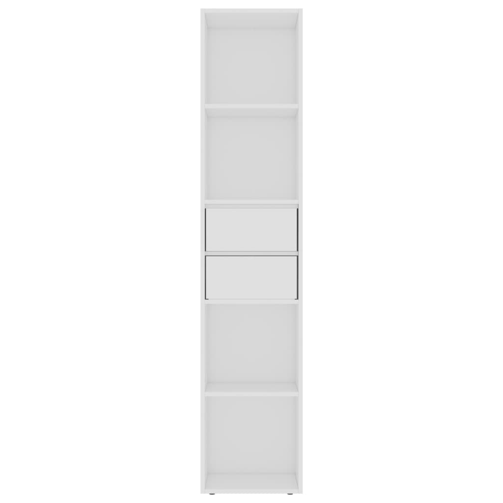 Bücherregal Weiß 36x30x171 cm Holzwerkstoff - Pazzar.ch