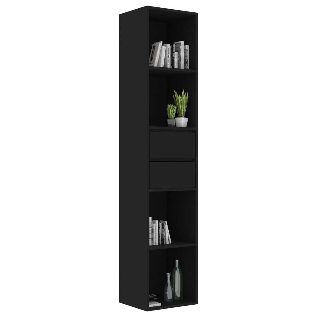 Bücherregal Schwarz 36x30x171 cm Holzwerkstoff - Pazzar.ch