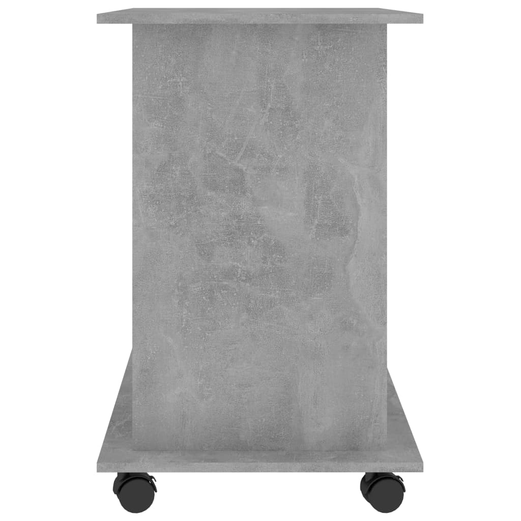 Schreibtisch Betongrau 80x50x75 cm Holzwerkstoff - Pazzar.ch