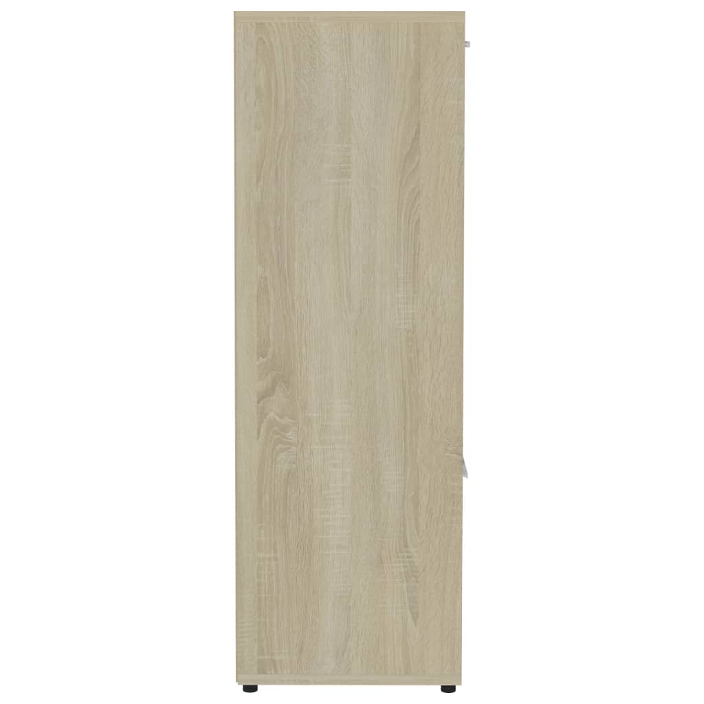 Bücherregal Sonoma-Eiche 90x30x90 cm Holzwerkstoff - Pazzar.ch