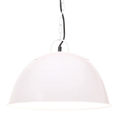 Hängelampe Vintage Industriestil 25 W Weiß Rund 41 cm E27 - Pazzar.ch