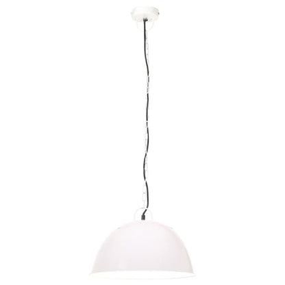 Hängelampe Vintage Industriestil 25 W Weiß Rund 41 cm E27 - Pazzar.ch