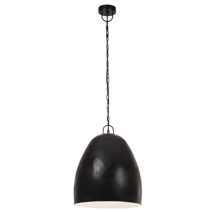 Hängelampe Industriestil 25 W Schwarz Rund 42 cm E27 - Pazzar.ch