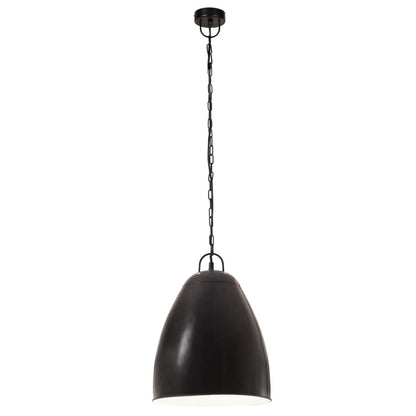 Hängelampe Industriestil 25 W Schwarz Rund 32 cm E27 - Pazzar.ch