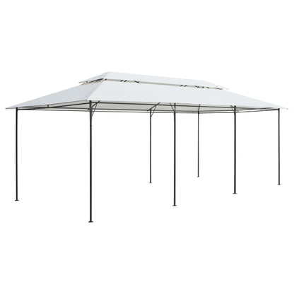 Pavillon 600x298x270 cm Weiß 180g/m² - Pazzar.ch