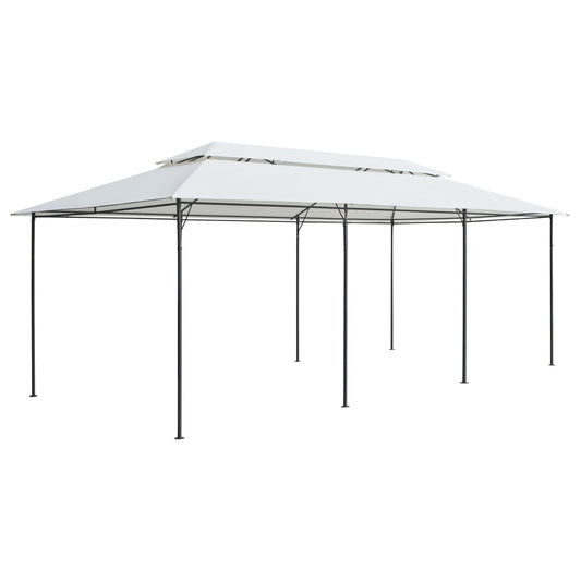 Pavillon 600x298x270 cm Weiß 180g/m² - Pazzar.ch