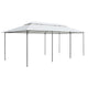Pavillon 600x298x270 cm Weiß 180g/m²