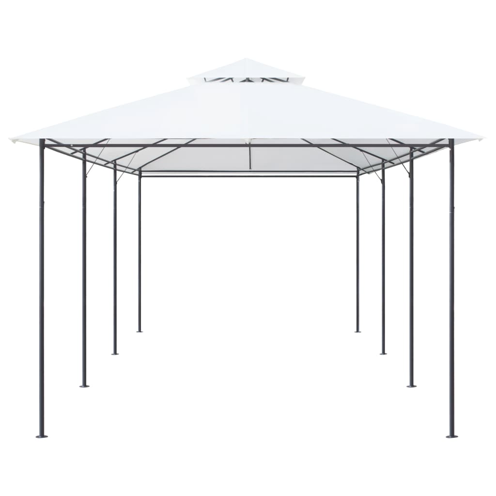 Pavillon 600x298x270 cm Weiß 180g/m² - Pazzar.ch