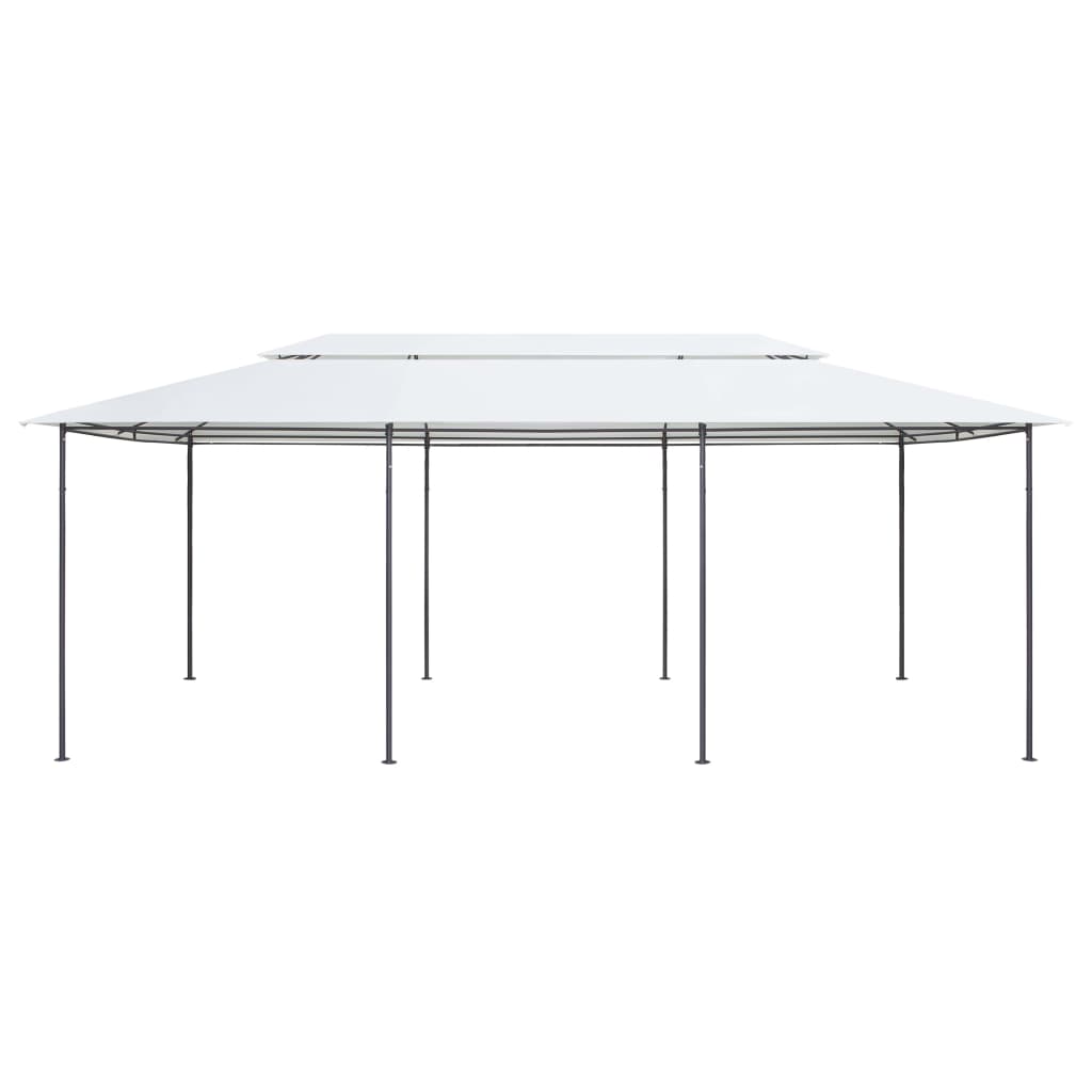 Pavillon 600x298x270 cm Weiß 180g/m² - Pazzar.ch