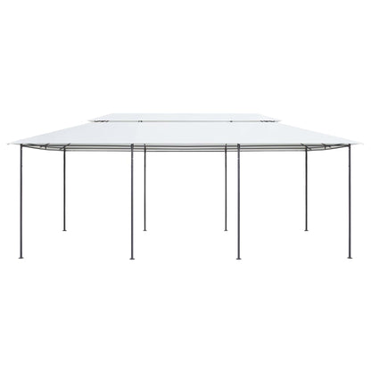 Pavillon 600x298x270 cm Weiß 180g/m² - Pazzar.ch