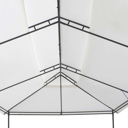 Pavillon 600x298x270 cm Weiß 180g/m² - Pazzar.ch