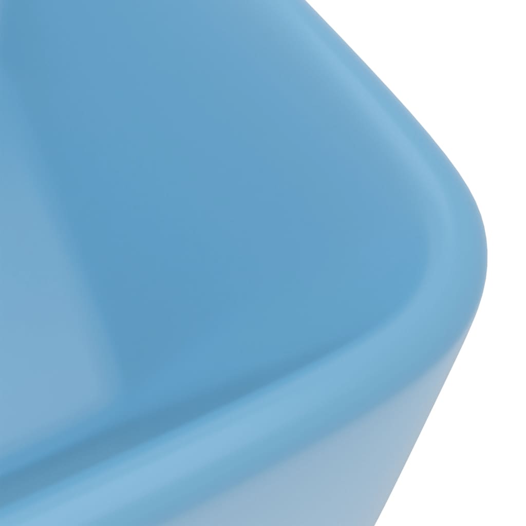 Luxus-Waschbecken Matt Hellblau 41x30x12 cm Keramik - Pazzar.ch