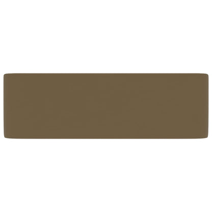 Luxus-Waschbecken Matt Creme 41x30x12 cm Keramik - Pazzar.ch