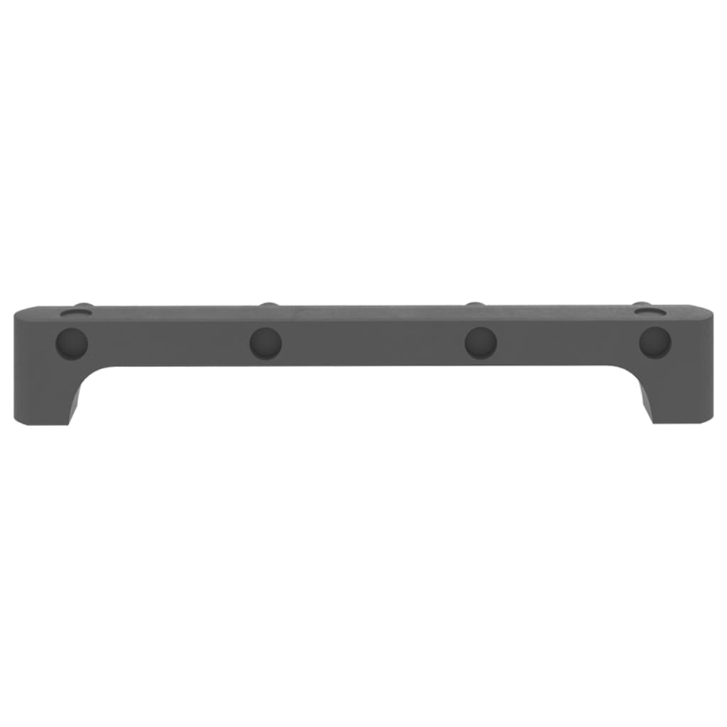 Würfel-Regal 5 Fächer Grau 103x30x72,5 cm Stoff - Pazzar.ch