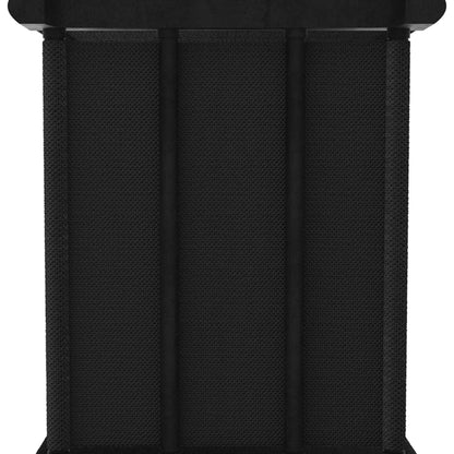 Würfel-Regal 12 Fächer Schwarz 103x30x141 cm Stoff - Pazzar.ch