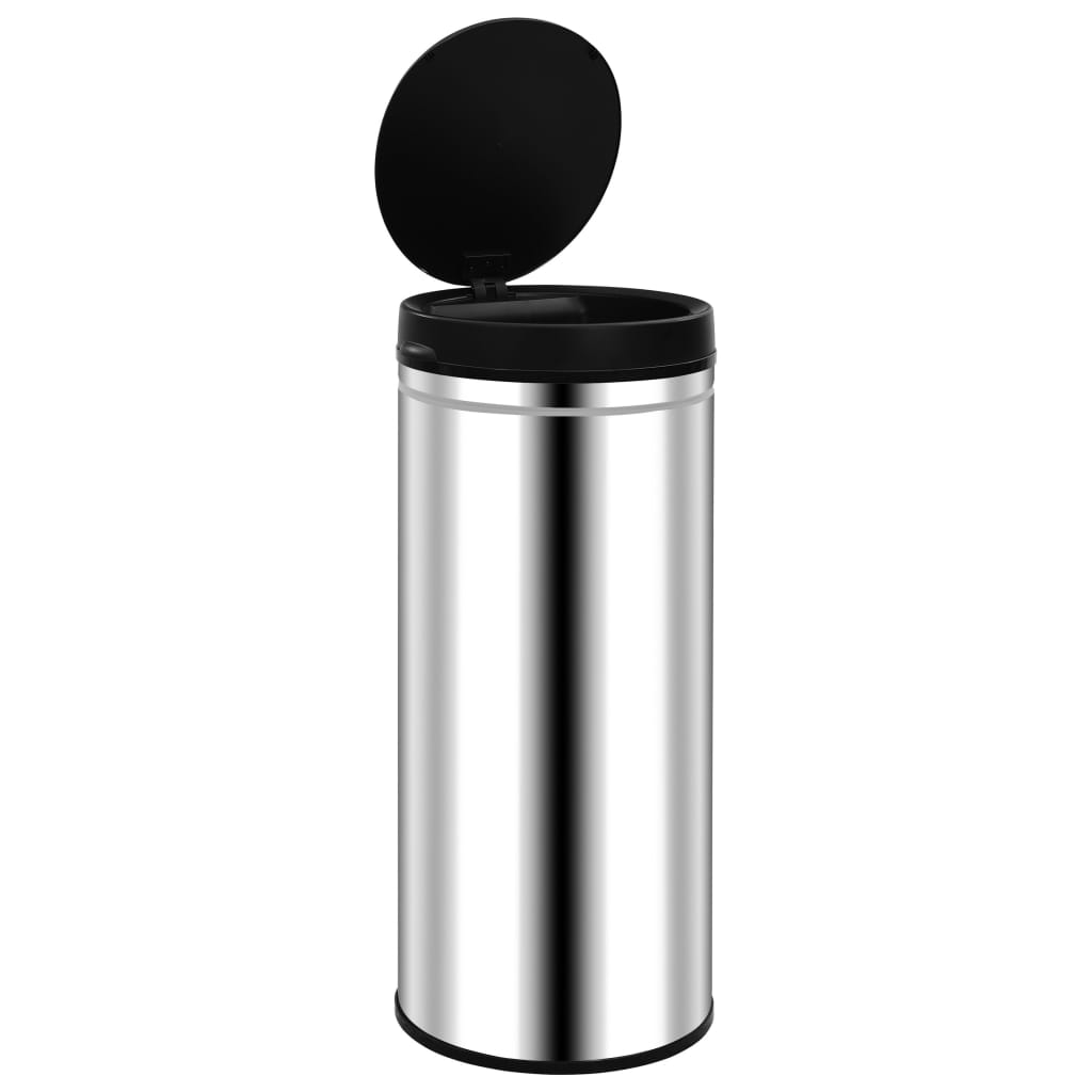 Automatischer Sensor-Mülleimer 80 L Edelstahl - Pazzar.ch