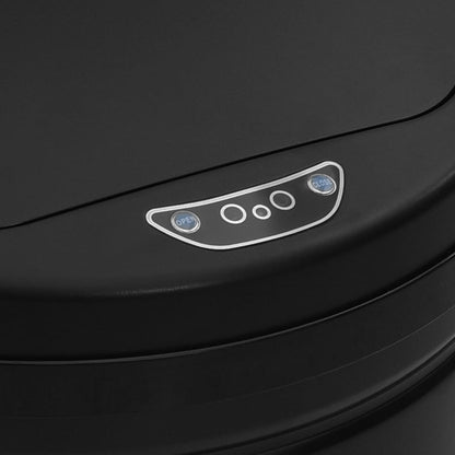 Automatischer Sensor-Mülleimer 50 L Kohlenstoffstahl Schwarz - Pazzar.ch