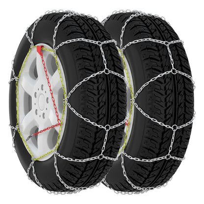 Schneeketten für Autoreifen 2 Stk. 16 mm SUV 4x4 Größe 400 - Pazzar.ch