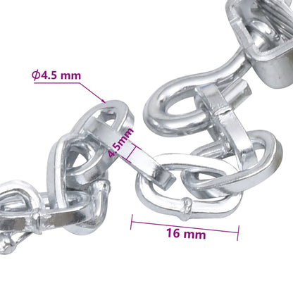 Schneeketten für Autoreifen 2 Stk. 16 mm SUV 4x4 Größe 400 - Pazzar.ch
