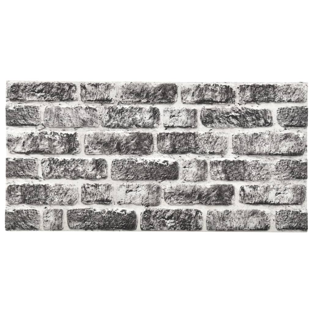 3D-Wandverkleidungen 11 Stk. Dunkelgrau Steinoptik EPS - Pazzar.ch