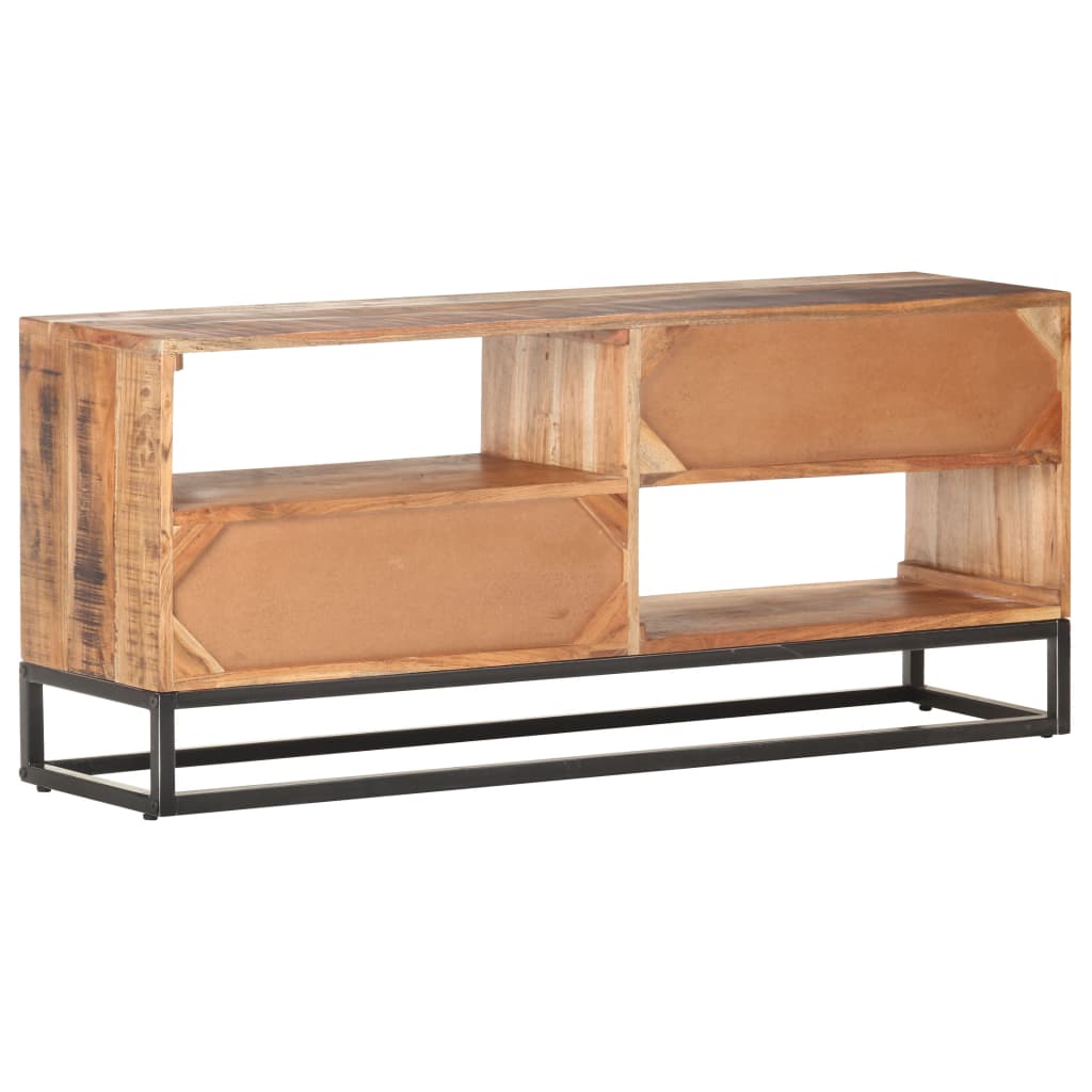 TV-Schrank 120x30x50 cm Raues Akazienholz - Pazzar.ch