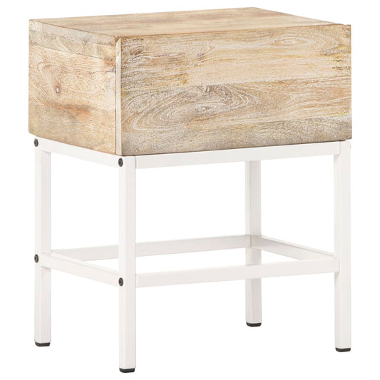 Nachttisch 40x30x50 cm Mango Massivholz - Pazzar.ch