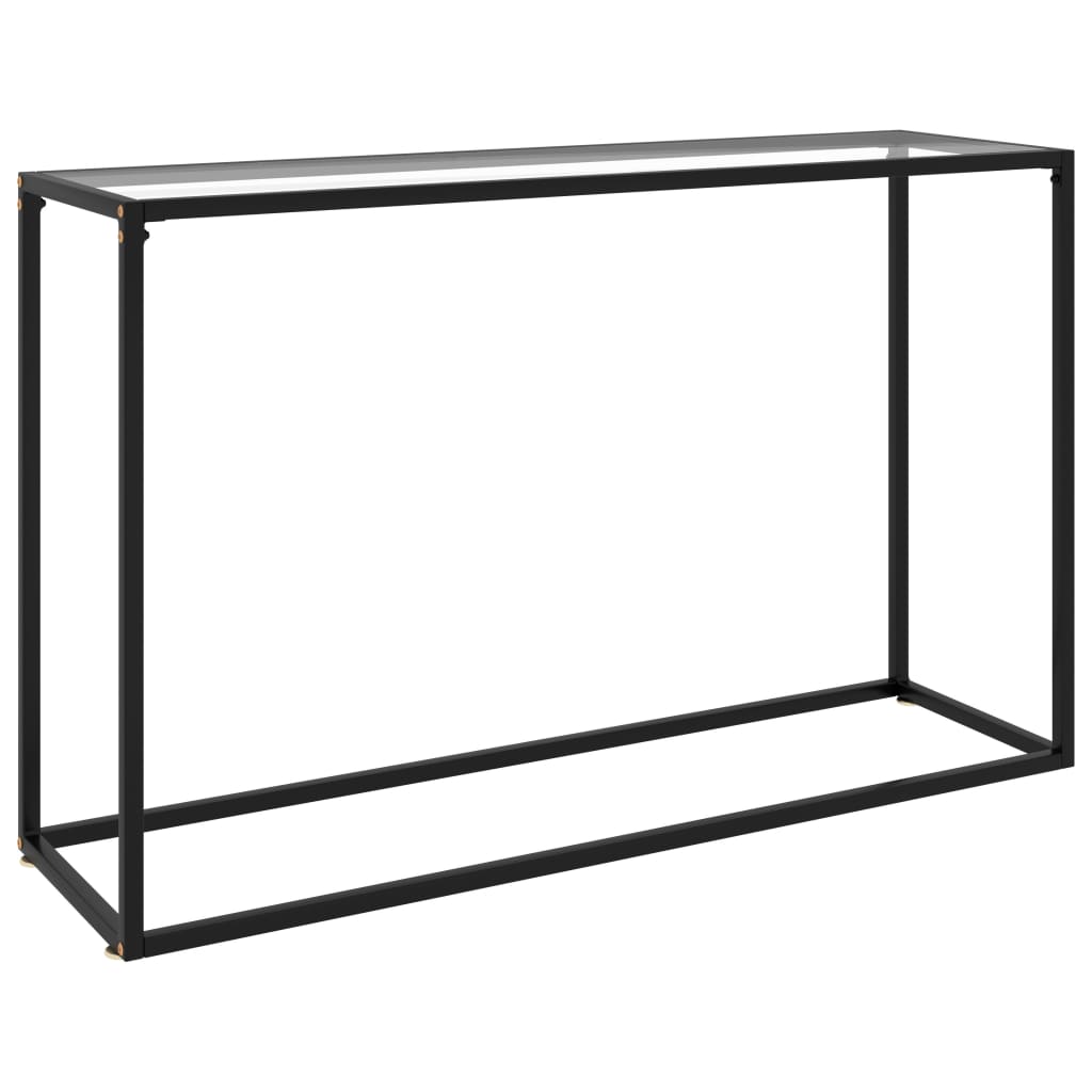 Konsolentisch Transparent 120x35x75 cm Hartglas - Pazzar.ch