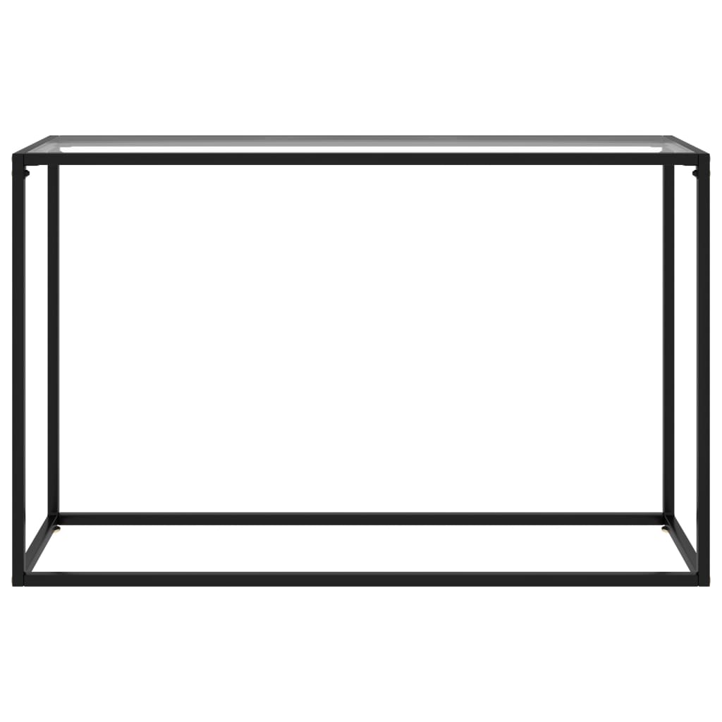 Konsolentisch Transparent 120x35x75 cm Hartglas - Pazzar.ch