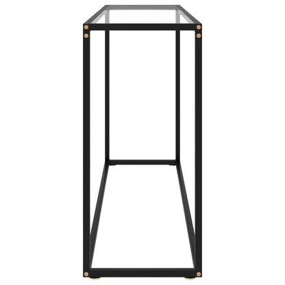 Konsolentisch Transparent 120x35x75 cm Hartglas - Pazzar.ch