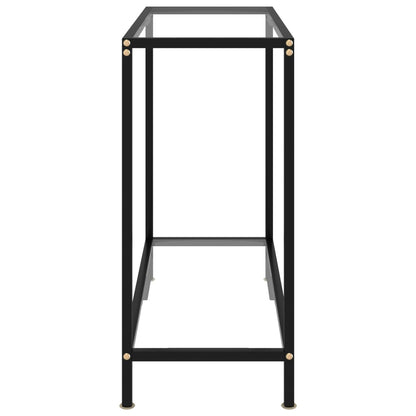 Konsolentisch Transparent 80x35x75 cm Hartglas - Pazzar.ch
