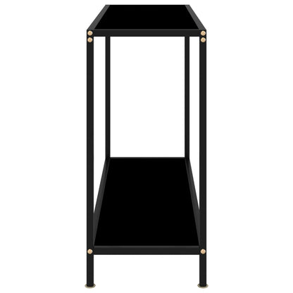 Konsolentisch Schwarz 100x35x75 cm Hartglas - Pazzar.ch