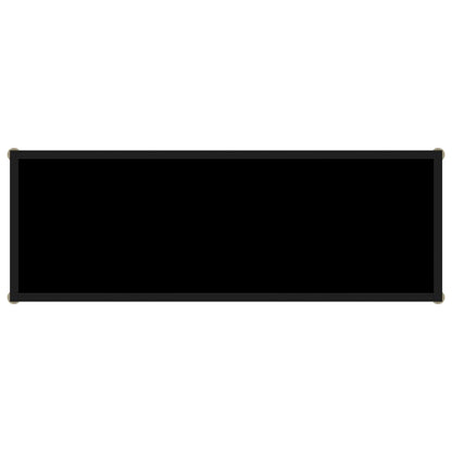 Konsolentisch Schwarz 100x35x75 cm Hartglas - Pazzar.ch