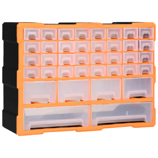 Multi-Schubladen-Organizer mit 40 Schubladen 52x16x37,5 cm - Pazzar.ch