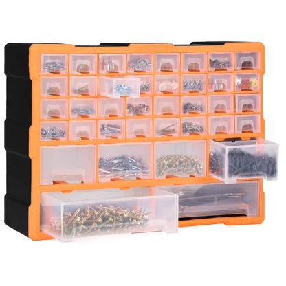 Multi-Schubladen-Organizer mit 40 Schubladen 52x16x37,5 cm - Pazzar.ch