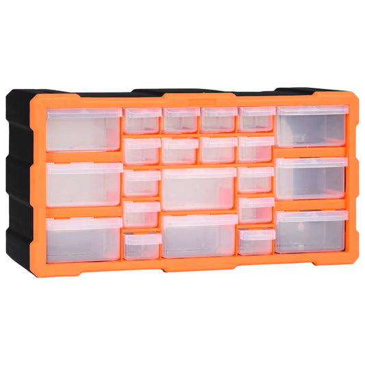 Multi-Schubladen-Organizer mit 22 Schubladen 49x16x25,5 cm - Pazzar.ch