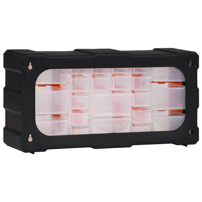 Multi-Schubladen-Organizer mit 22 Schubladen 49x16x25,5 cm - Pazzar.ch
