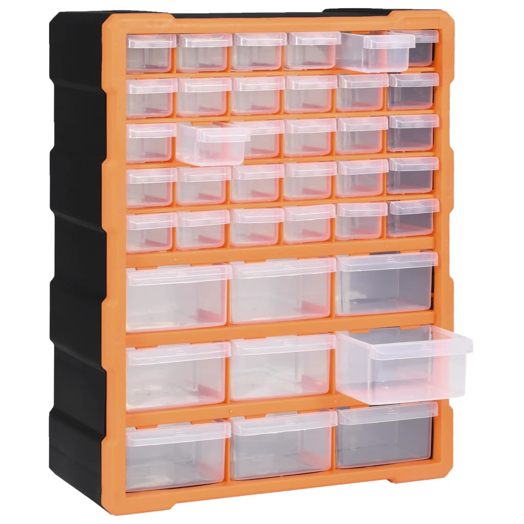 Multi-Schubladen-Organizer mit 39 Schubladen 38x16x47 cm - Pazzar.ch