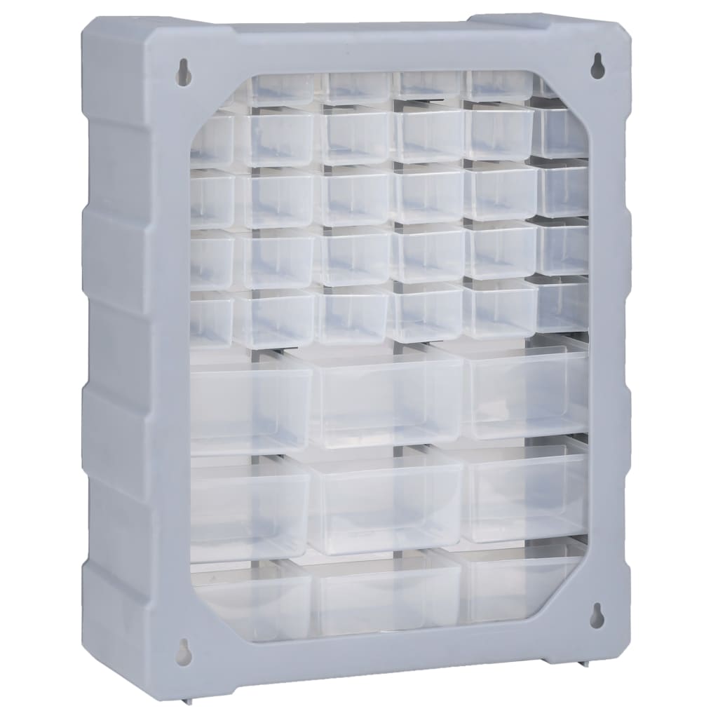 Multi-Schubladen-Organizer mit 39 Schubladen 38x16x47 cm - Pazzar.ch