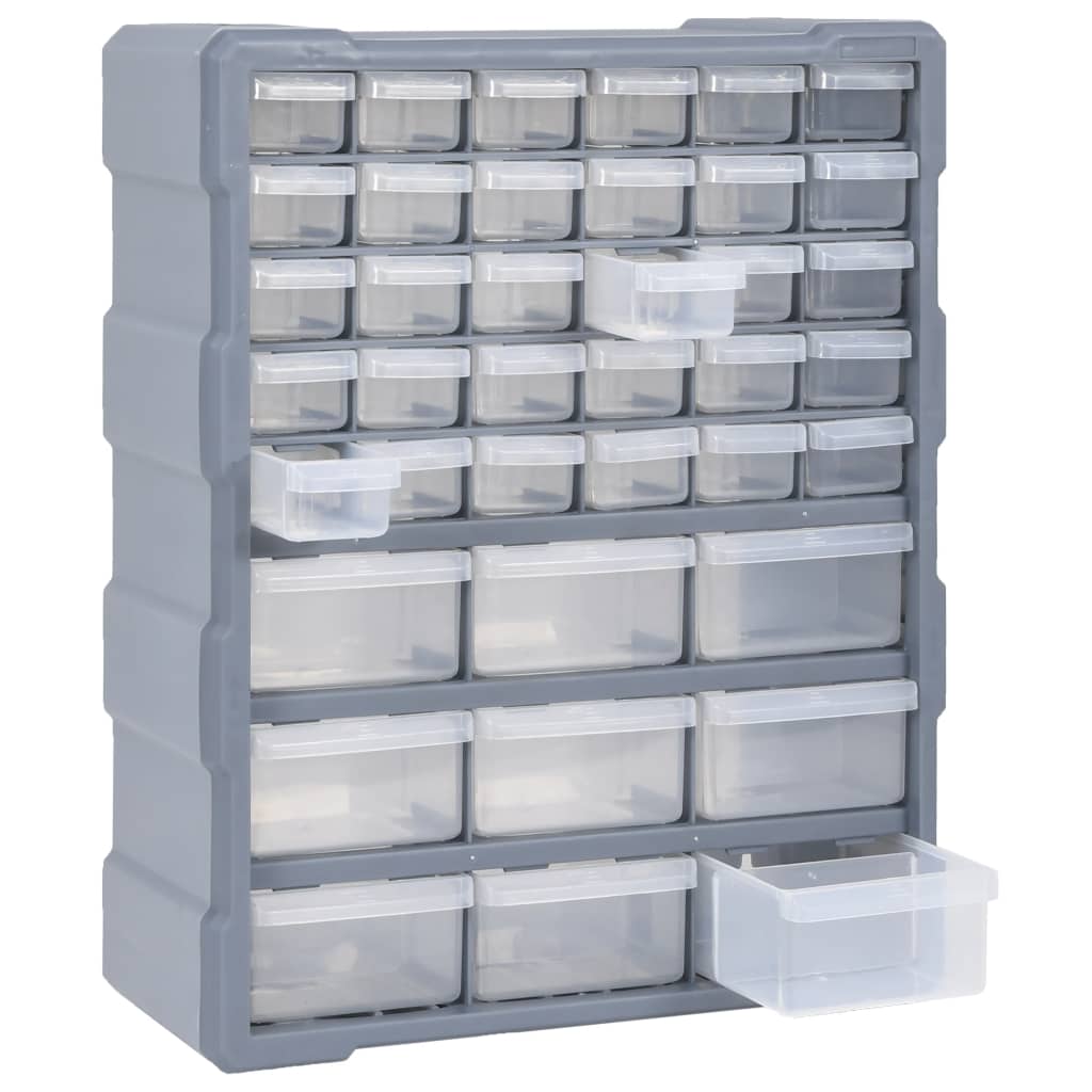 Multi-Schubladen-Organizer mit 39 Schubladen 38x16x47 cm - Pazzar.ch
