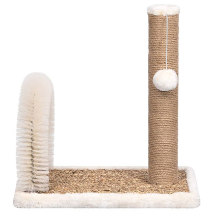 Katzenbaum mit Fellpflegebogen und Kratzsäule - Pazzar.ch