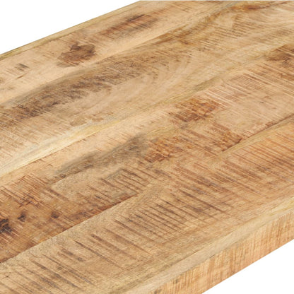 Couchtisch 120x60x40 cm Raues Mangoholz - Pazzar.ch